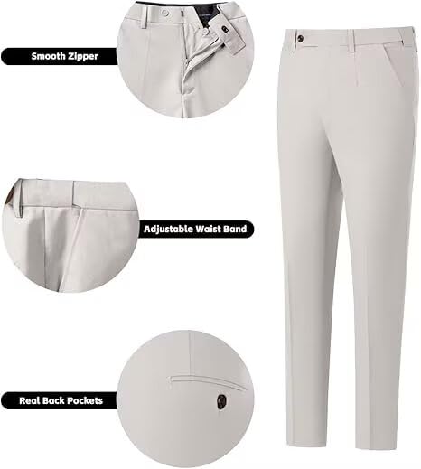 Double Breasted Suit Men Peak Lapel 3 Piece Suits Set Slim Fit Business Tuxedo Occasions Daily Life Suit3