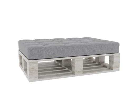 Gutekissen® Cuscini per pallet Cuscini trapuntati con bottoni, Cuscini per pallet trapuntato PFG...