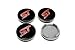 4PCS 54MM ST Racing Black RED Center Wheel HUB CAPS Emblem Cover CP9C-1A096-AA