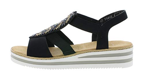 Rieker Rieker Damen V02c1 Sandalen dames sandalen. - Image 3