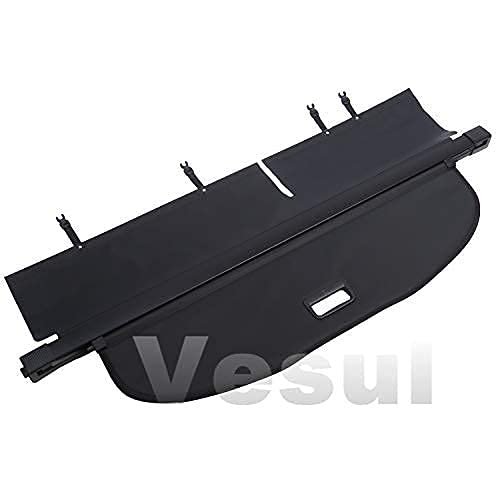 Vesul Compatible With Jeep Cherokee 2014-2018 Cargo Cover Security Shade Privacy Screen Tape On Vent Visor Chrome Trim Rain Guards Window Wind Deflector #TOP2
