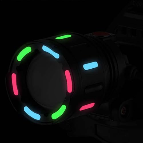 Linterna frontal LED para evitar caídas en caminatas nocturnas 5
