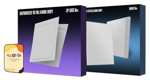 BABYMONSTER DRIP Album [ZIP LOCK/BINDER Random Ver.]+Pre Order Benefits+BolsVos Exclusive K-POP Inspired Digital Merches