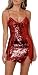 YOINS Women Mini Dress Sexy Bodycon Long Sleeves Zipper Back Party Cocktail
