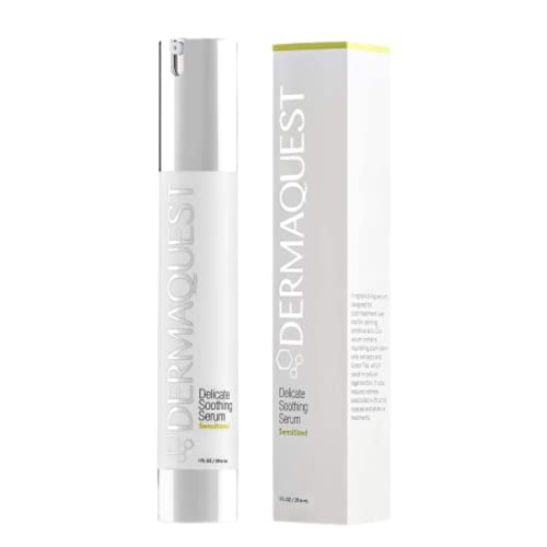 DermaQuest Sensitized Delicate Soothing Face Serum for Sensitive Skin - Redness and Irritation Relief - Anti Aging Skin Repair