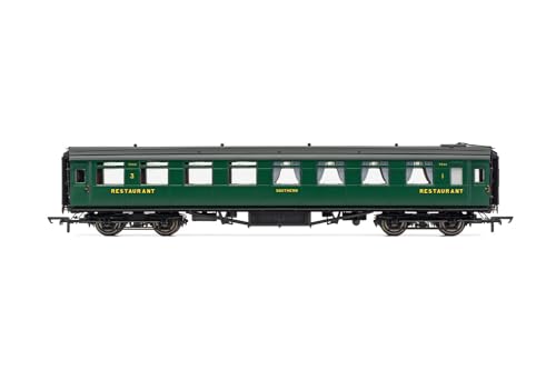 Voiture 7844 SR Maunsell Dining Saloon Comp wagon voyageur miniature HO époque 3