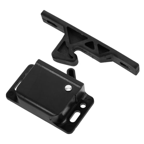 Gogogmee Pestillo para Puertas Autocaravana de Cierre Lateral Resistente de Abs para Muebles RV Accesorios Seguros para Caravanas y Campers