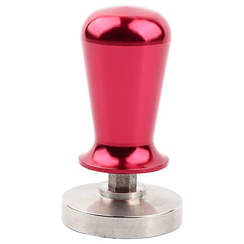 57.5mm Coffee Tamper, Stainless Steel Coffee Tamper Manual Coffee Tamper with Spring Loaded Coffee Bean Press Tool Kitchen Supplies