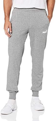 PUMA Amplified S TR, Pantaloni Tuta Uomo, Grigio (Medium Gray Heather), XL  : Abbigliamento