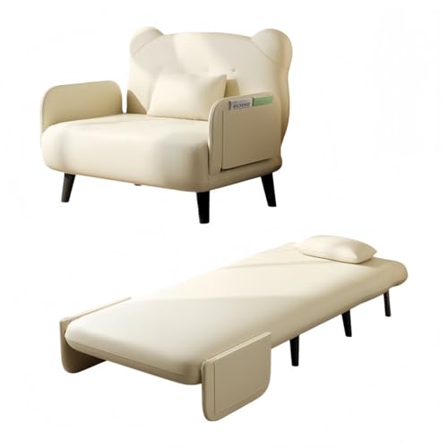 Luminary Aether�\�t�@�[�x�b�h �܂肽���ݎ� 1 �l�p / 2 �l�p 3WAY �}���`�t�@���N�V���� �N�b�V�����t�� �A�[�����X�g 5 �i�K���N���C�j���O �ȃX�y�[�X �V���O���\�t�@ �x�b�h �I�����W �� 70cm (�A�C�{���[�z���C�g,70