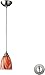 Elk Lighting 416-1M-LA Arco Baleno - One Light Pendant, Glass Options: MLC: Multi-Color, Choose Finish: STN: Satin Nickel, Choose Lamping Option: A19 Medium Base