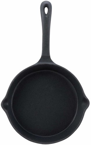 Winco Cast Iron Skillet, 8-Inch ,Black #TOP14