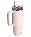 STANLEY Quencher ProTour Flip Straw Tumbler with Leakproof Lid 30 oz | Built-In Straw and Handle | Cup Holder Compatible for Travel | Insulated Stainless Steel Cup | BPA-Free | Rose Quartz