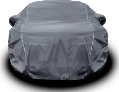 Image of PODWILS S Presso Waterproof Car Cover /Spresso Body Cover Waterproof /Spresso And Sun Protection With Triple Stitched Fully Elastic Ultra Surface (Grey Lookfor Presso)