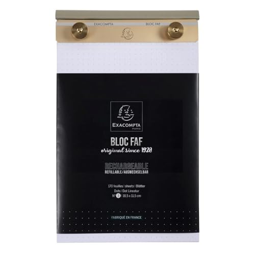 Bloc bureau FAF Exacompta rechargeable pour ne plus perdre vos idées importantes