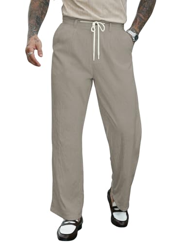 Image of TOPLOT Men's Casual Pant || Trouser for Men || Straight Leg Pant for Man (5267)