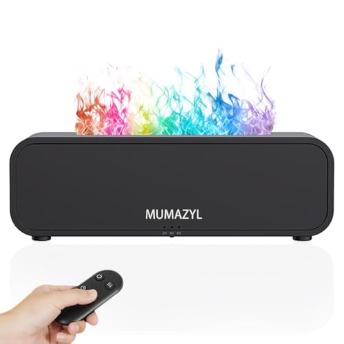 Essential Oil Diffuser, Flame Essential Oil Diffuser Humidifier, Music Sync