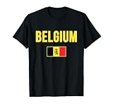 Belgium Belgian Flag Souvenir Belgie T-Shirt