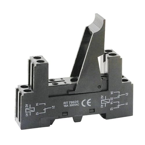 Prise de relais RT78625 embase 8 broches pour connecteurs de circuits HF115F