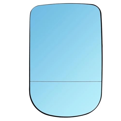 Verre chauffant bleu convexe de rétroviseur pour BMW Série 5 E39