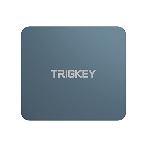 TRIGKEY Dual LAN Mini PC W11 Pro, New 12th Generation Intel N100(4C, 4T) 16G DDR4 500G PCIE1 SSD G5 Mini Computers, 4K@60Hz HDMI Dual HD Output, Wi-Fi 6, BT 5.2 for Personal, Office PC