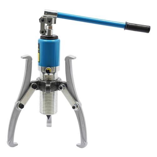 sertheha 20 Ton Hydraulic Gear Puller Kit, 2-3 Jaw Bearing Hub Separator Tool Set with Case, Heavy Duty Mechanical Repair for Pulling Hubs, Flanges, Gears, Bearings