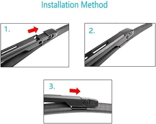 Limpiaparabrisas Range Rover L322 Vogue con deflectores de lluvia integrados 5