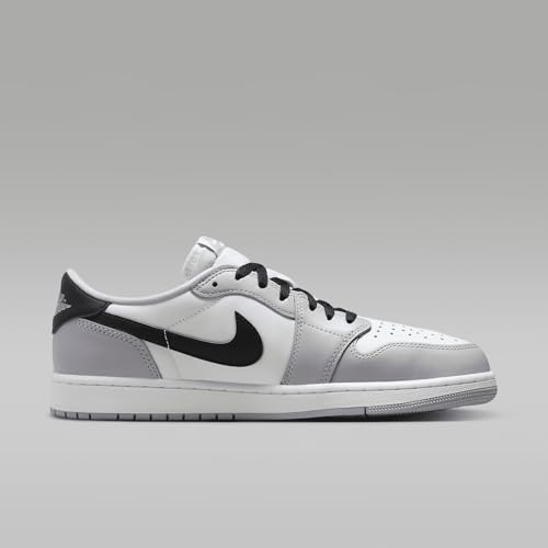 Air Jordan 1 Low OG Shoes (CZ0790-110, White/Wolf Grey/Black) Size 73