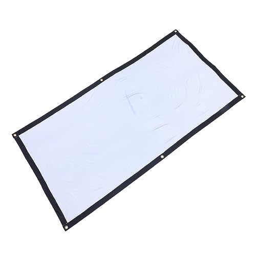Pantalla de proyector para interiores y exteriores portátil de 84 pulgadas resistente a arrugas