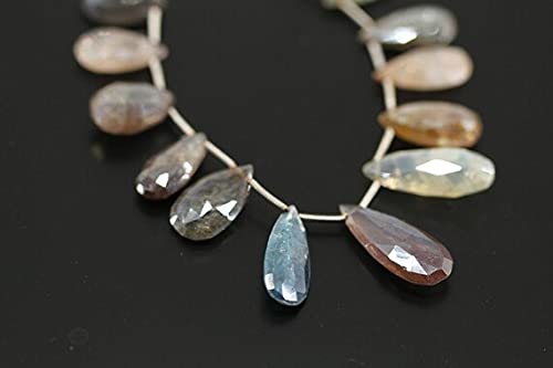 Perles en pierres précieuses taillées en poire pour bijoux haut de gamme