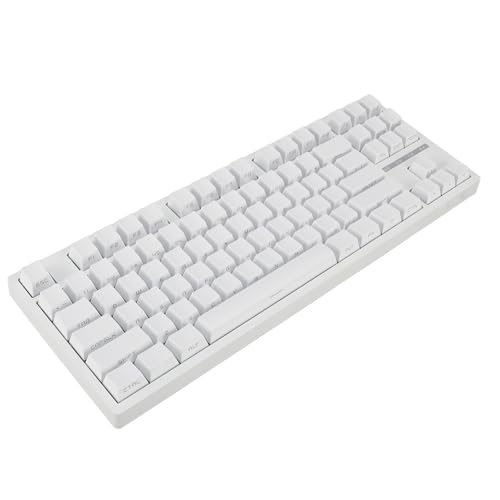 Klawiatura Mechaniczna z 87 Klawiszami, Tri-Mode BT5.0 3.0 2,4 GHz USB C Niestandardowa Klawiatura z możliwością Wymiany Podczas Pracy, Klawiatura do Gier Blue Switch RGB,
