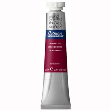 Winsor & Newton Cotman 21ml Water Colour Tube - Purple Lake