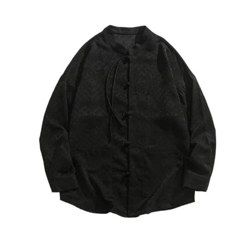 Chemise col mandarin homme ample pour en finir avec les vêtements trop serrés