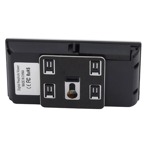 Monitor Visual de Timbre de Puerta y Mirilla Digital con Pantalla LCD de 3.5 Pulgadas, Cámara Sensor de Imagen de 1MP, Mirilla de Aleación de Zinc y Intercomunicador Unidireccional para Hogar y Oficina miniatura 4