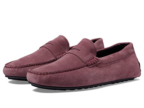 Image of BOSS Men's Noel Suede Drivers Loafers
