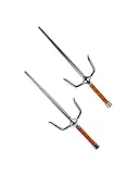 Japanese Deluxe Round Chrome Forged Fire Steel SAIS - Pair (18)