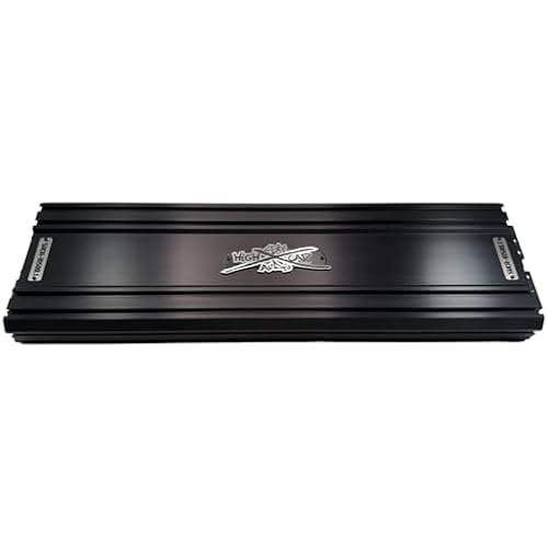 Sky High Car Audio SHCA Amplifier Series 0.5 Ohm Stable Monoblock & 4 Channel Car Audio Amp, Korean Built Class D, Modular Cooling & Custom Design (Multiple Models) (10500.1)