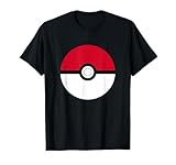 Pokémon Poké Ball Vintage Classic Red & White Logo T-Shirt