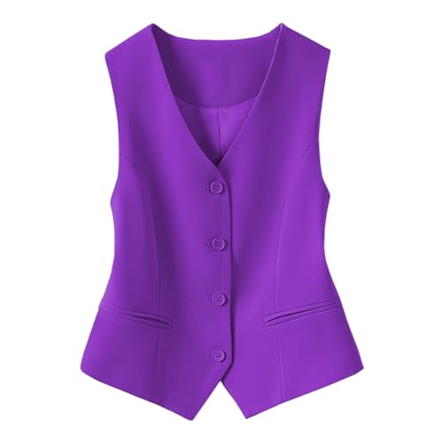 Chaquetas elegantes y ajustadas sin mangas para solucionar el look de oficina