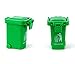 AITING Kids Push Toy Vehicles Garbage Truck's Trash Cans Toys Mini Curbside Vehicle Garbage Bin