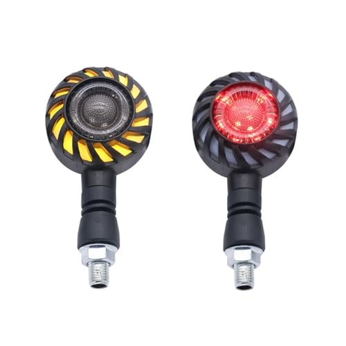 Clignotants moto LED circulaires pour remplacer efficacement des feux de direction usés