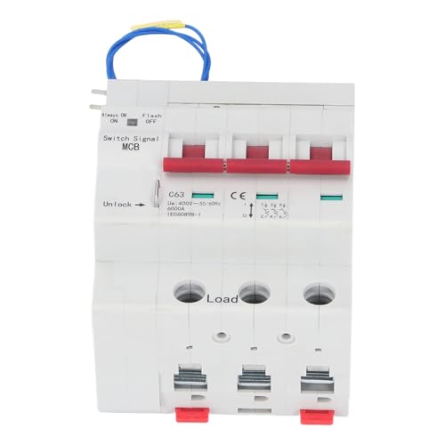 Interruptor de circuito inteligente de 63A y 3p para control de red de PC Doméstico e Industrial 3