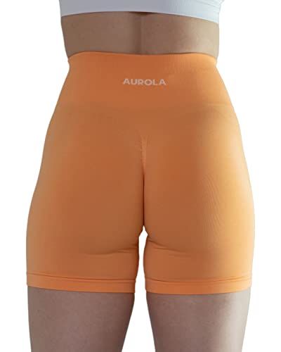 Image of AUROLA Intensify Workout Shorts for Women Seamless Scrunch Short Gym Yoga Running Sport Active Exercise Fitness Shorts