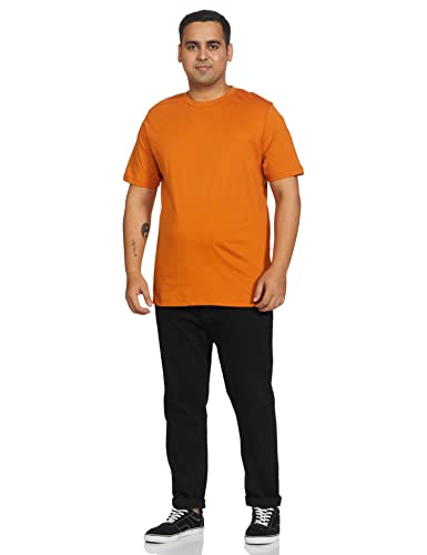 Image of Amazon Brand - Symbol Men's Solid Cotton T Shirt | Plain | Round Neck | Half Sleeve - Regular Fit | Combo Pack of 3 (Available in Plus Sizes)