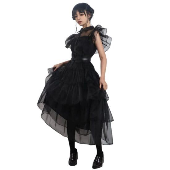See full amazon price history chart for WP WANNA PARTY Girls Cool Black Dress Costume for kids Girls Princess Dress Up with Belt, For kids Halloween Dress Up Costume For Halloween Party, Party Cosplay Outfits Age 8-10 years,polyester WP WANNA PARTY Girls Cool Black Dress Costume for kids Girls Princess Dress Up with Belt, For kids Halloween Dress Up Costume For Halloween Party, Party Cosplay Outfits Age 8-10 years,polyester (B0D4VTLHRD) Amazon Price History, Amazon Price Tracker