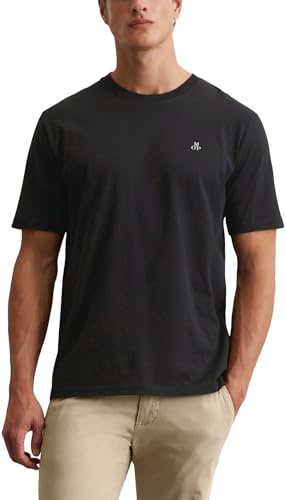 Marc OߴPolo Herren T-Shirt aus Bio-Baumwolle mit Rundhalsausschnitt, Schwarz (Black), XS – Ansicht 1