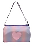 Etoile Borsa da Viaggio per Capezio Sport Relax Allenamento Fitness Scintillante Cilindro Cuore Palestra Spettacolo B288 Zainetto Viaggio Lezione Danza Ballerina (Lavanda, H 19 x L 27.9 x P 19 cm)