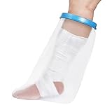 Japard Waterproof Leg Cast Cover for Shower, 23 inches Small Medium Size for Adult, Woman Cast Cover