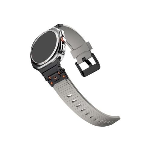 [LOKLNEYK] TPUXeX|^xgɓKSamsunggalaxy Watch 7 Ultra(Black-Grey,For watch 4/5/6/7)