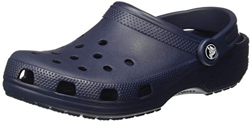 Image of crocs Unisex-Adult Classic Navy Clogs-8 Men / 9 UK Women (M9W11) (10001-410)